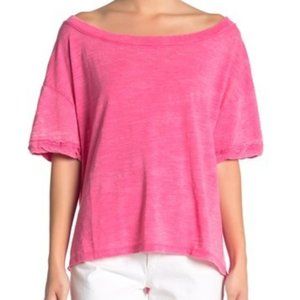 Anthropologie Free People Viola Open Back Blouse